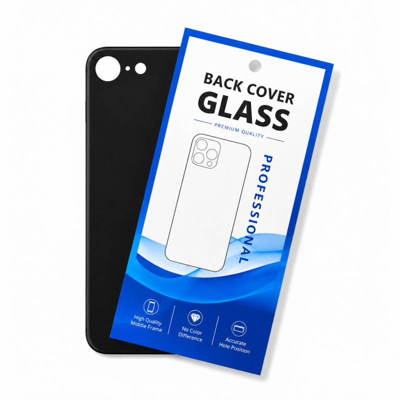 Klapka Plecki Tył iPhone SE 2020 Black Duże oczko