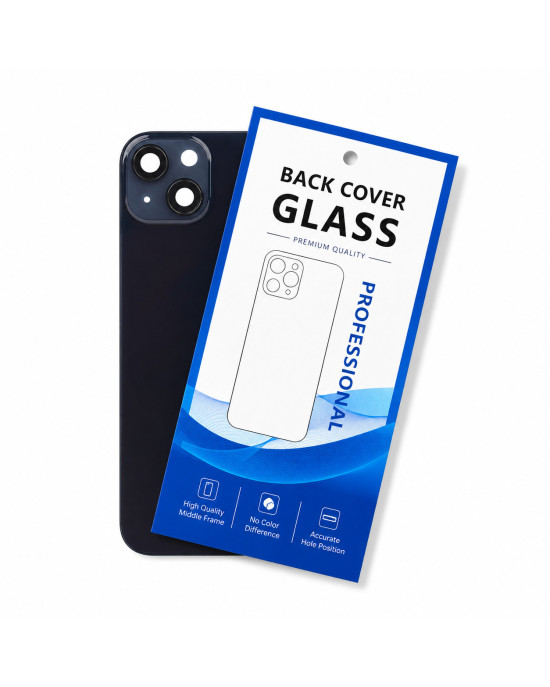 Klapka Plecki Tył iPhone 14 Plus Midnight z Ramką i Magnesami MAGSAFE