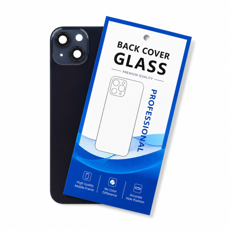 Klapka Plecki Tył iPhone 14 Plus Midnight z Ramką i Magnesami MAGSAFE