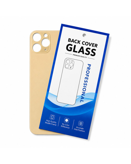 Klapka Plecki Tył iPhone 11 Pro Gold Duże oczko