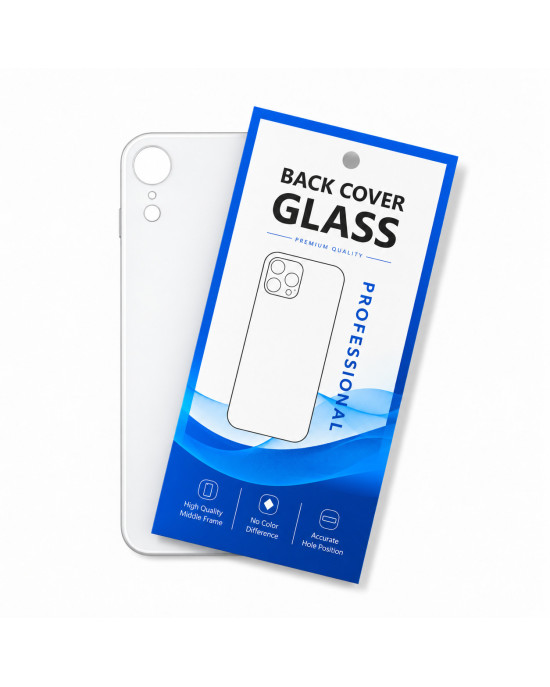Klapka Plecki Tył iPhone XR White Duże oczko