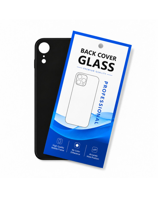 Klapka Plecki Tył iPhone XR Black Duże oczko