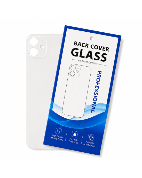 Klapka Plecki Tył iPhone 11 White Duże oczko