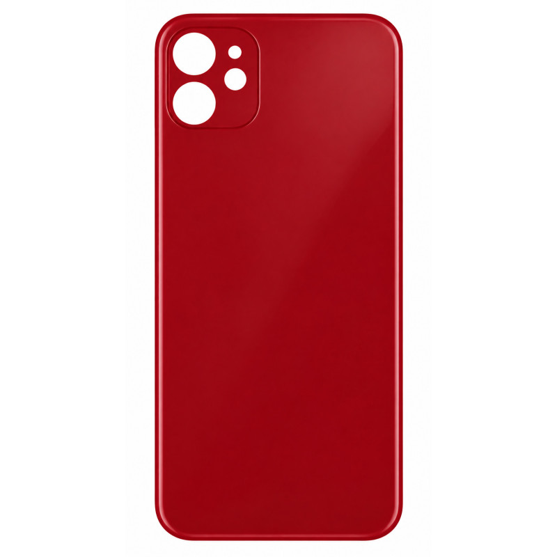 Klapka Plecki Tył iPhone 11 Red Duże oczko