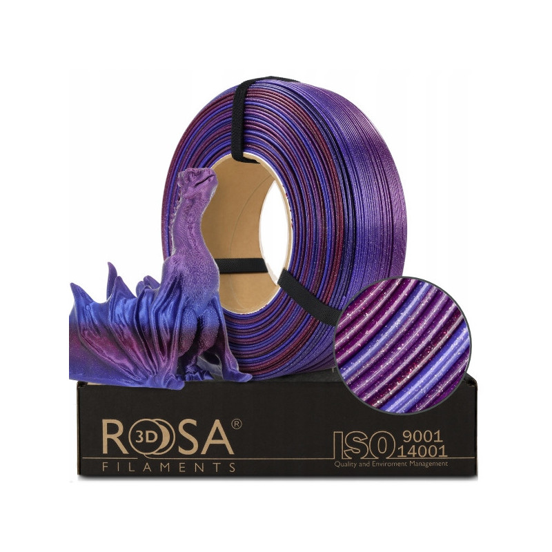 FILAMENT 3D ReFill PLA GALAXY Rainbow Andromeda 1