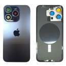 Klapka Jednobryłowa Plecki Tył iPhone 15 Pro Max Blue z Ramką