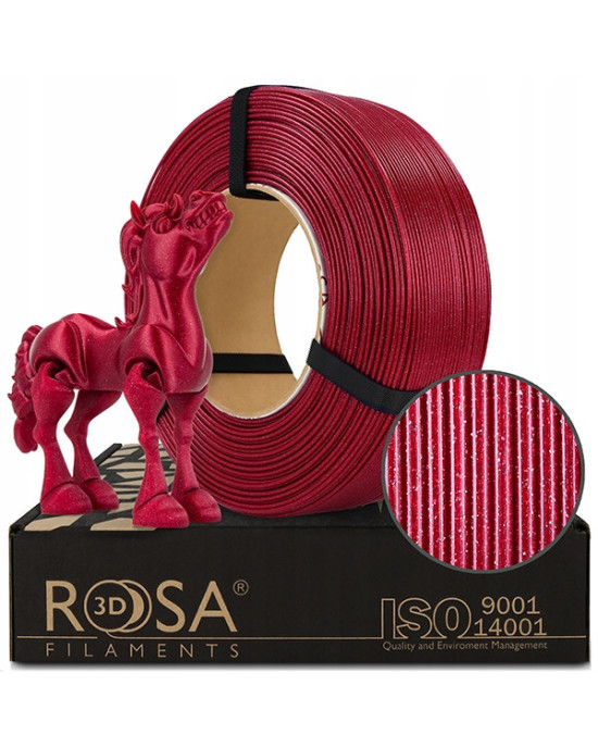 FILAMENT 3D ReFill PLA GALAXY Red Wine 1