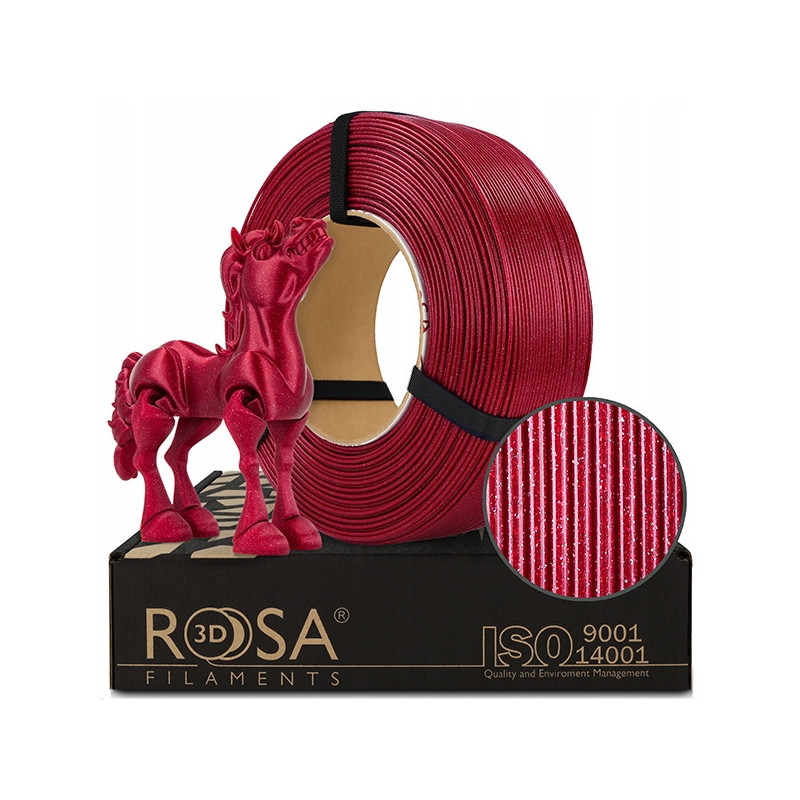 FILAMENT 3D ReFill PLA GALAXY Red Wine 1
