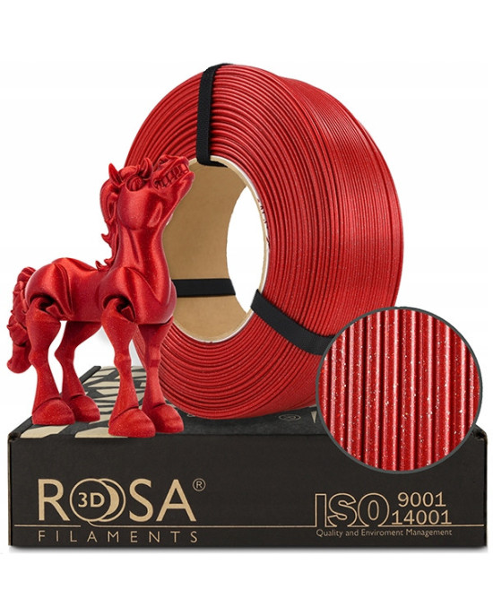FILAMENT 3D ReFill PLA GALAXY Karmin Red 1