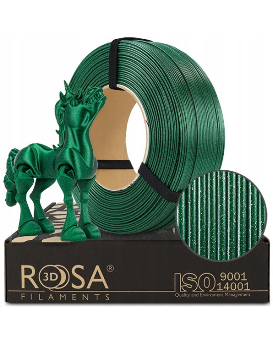 FILAMENT 3D ReFill PLA GALAXY Emerald Green 1