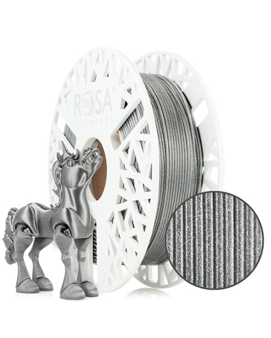 FILAMENT 3D PLA GALAXY Brillant Silver 1