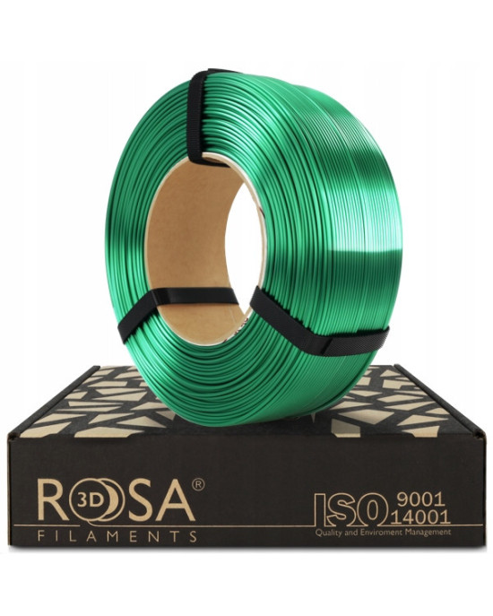 FILAMENT 3D ReFill PLA-Silk Emerald Green 1