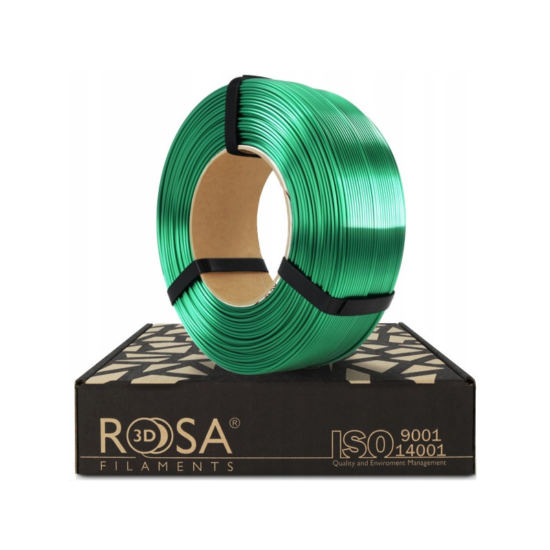 FILAMENT 3D ReFill PLA-Silk Emerald Green 1