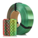 FILAMENT 3D PLA Refill Magic Silk XMAS (Gold-Green-Red) 1kg