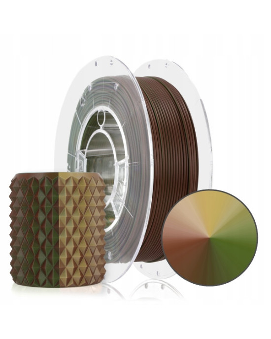 FILAMENT 3D PLA Magic Army (Green-Beige-Bronze) 300g