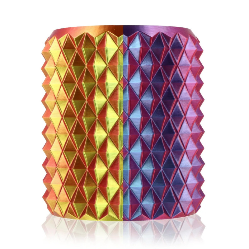FILAMENT 3D PLA Magic Silk Carnival (Yellow-Blue-Fuchsia) 300g