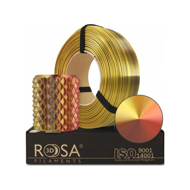 FILAMENT 3D PLA Refill Magic Silk Treasure (Gold-Copper-Bronze) 1kg