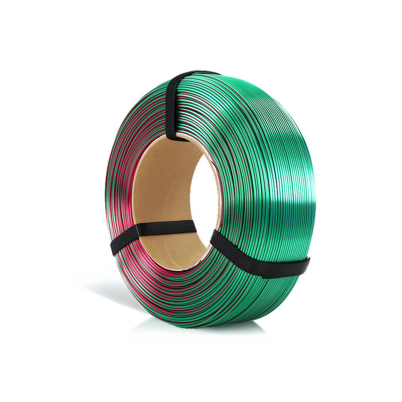 FILAMENT 3D Refill PLA Magic Silk AURORA Blue-Purple-Green 1kg