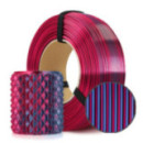 FILAMENT 3D ReFill PLA Magic Silk Midnight City (blue+fuchsia) 1kg
