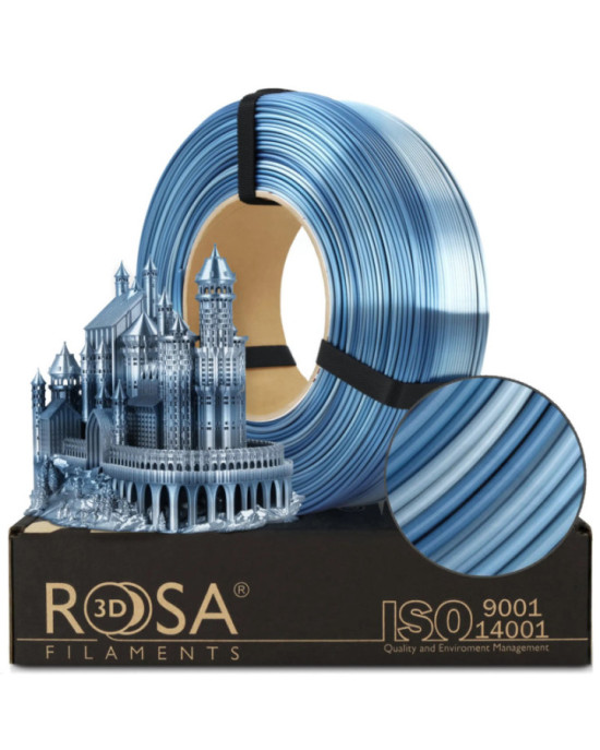 FILAMENT 3D ReFill PLA Multicolour Silk Pacific 1