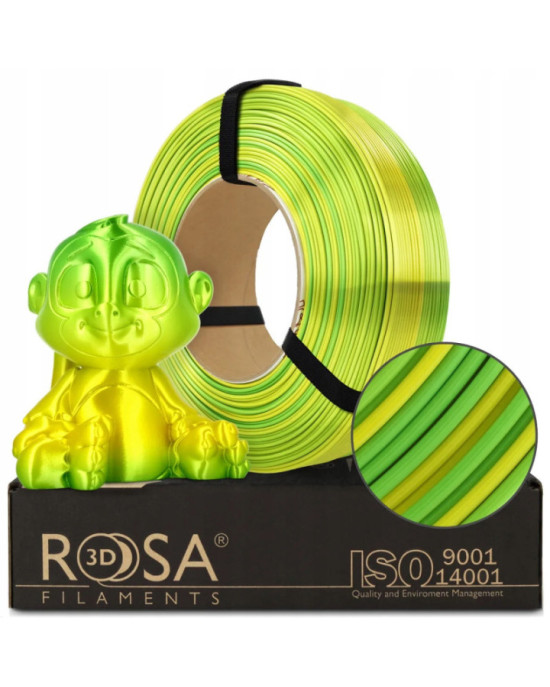 FILAMENT 3D ReFill PLA Multicolour Silk Jungle 1