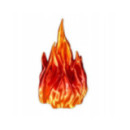FILAMENT 3D ReFill  PLA Rainbow Silk Fire 1
