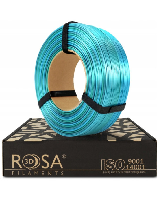 FILAMENT 3D ReFill PLA Rainbow Silk Ocean 1