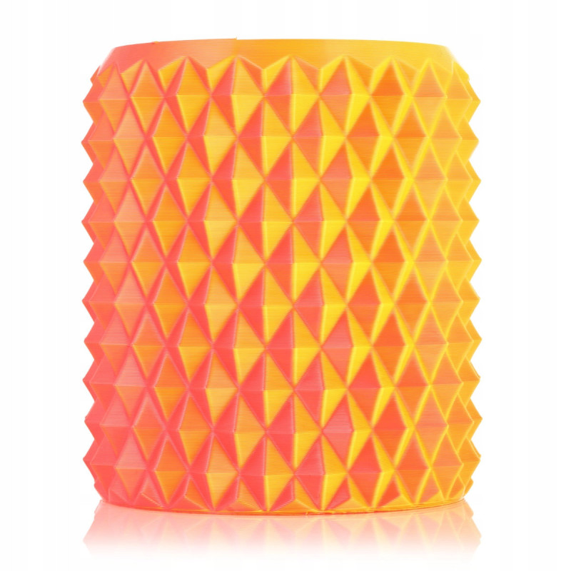 FILAMENT 3D ReFill PLA Magic Neon (yellow+orange) 1kg