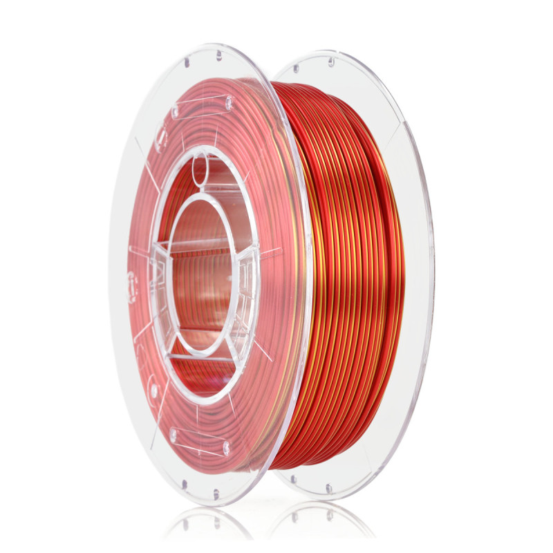FILAMENT 3D PLA Magic Silk Fire (gold+red) 300g