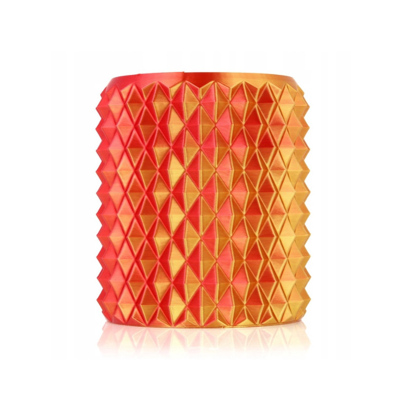 FILAMENT 3D PLA Magic Silk Fire (gold+red) 300g