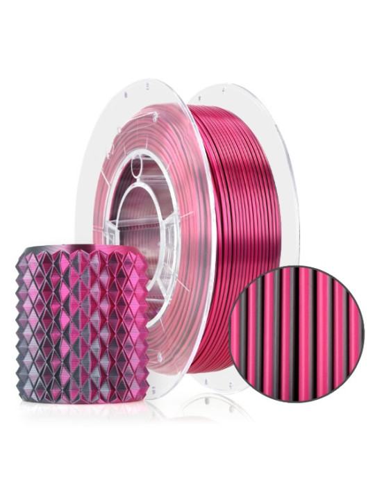 FILAMENT 3D PLA Magic Silk Mistic Purple (graphite+fuchsia) 300g