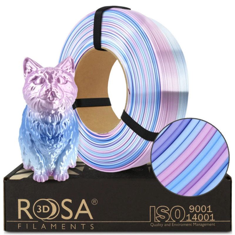 FILAMENT 3D ReFill PLA Multicolour Silk Candy 1