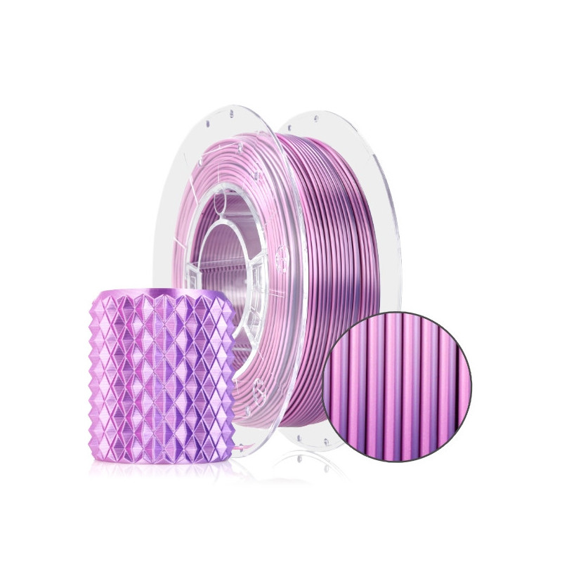 FILAMENT 3D PLA Magic Silk Pink Dynamic (pink+violet) 300g