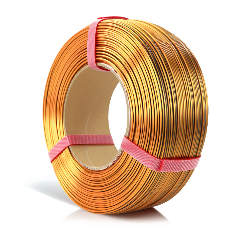 FILAMENT 3D ReFill PLA Magic Silk Mistic Tiger (black+orange) 1kg
