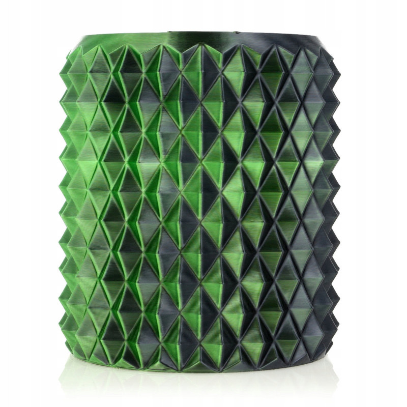 FILAMENT 3D PLA Magic Silk Mistic Green (black+green) 300g