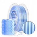 FILAMENT 3D PLA Magic Silk Frozen (white+blue) 300g