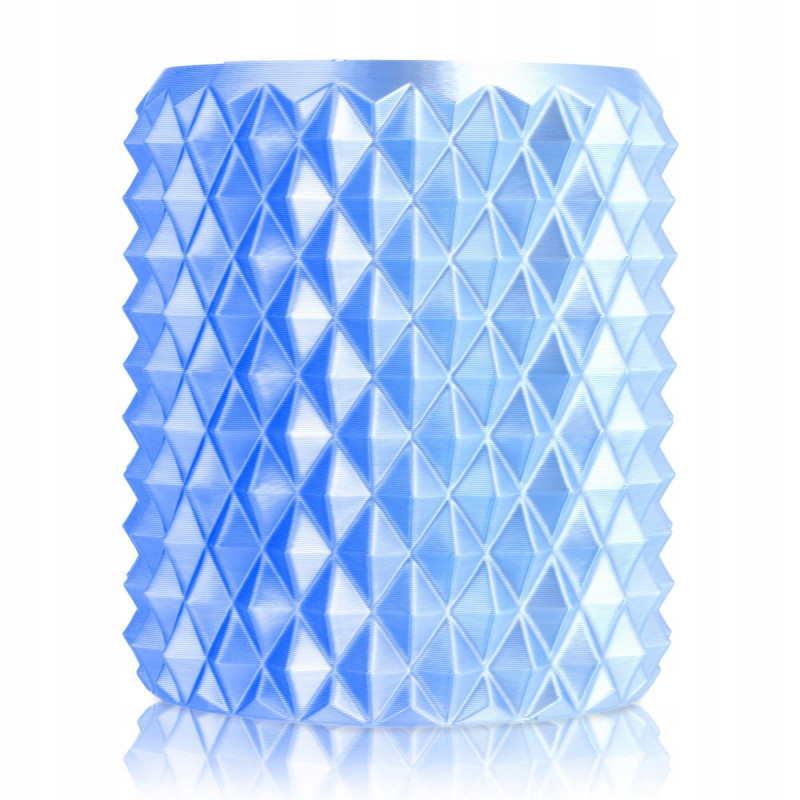 FILAMENT 3D PLA Magic Silk Frozen (white+blue) 300g