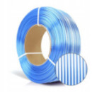 FILAMENT 3D ReFill PLA Magic Silk Frozen (white+blue) 1kg