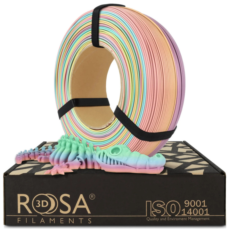 FILAMENT 3D ReFill PLA Rainbow Pastel 1