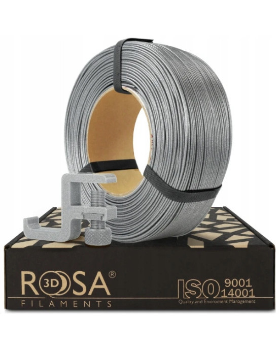 FILAMENT 3D ReFill PCTG Glitter Brillant Silver 1
