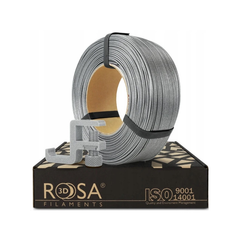 FILAMENT 3D ReFill PCTG Glitter Brillant Silver 1