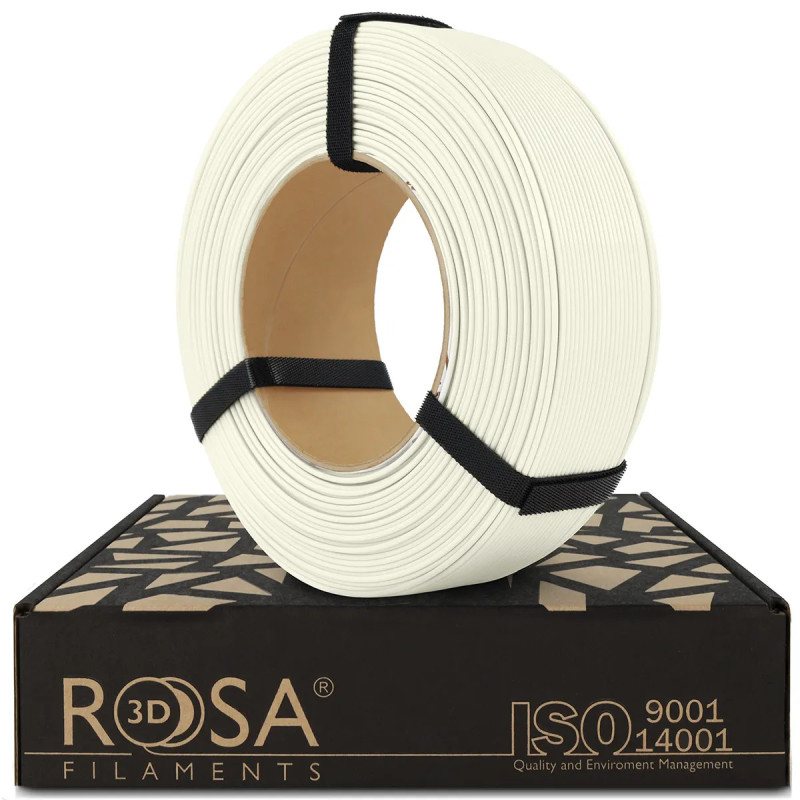 FILAMENT 3D ReFill PLA Starter White Pearl Satin 1