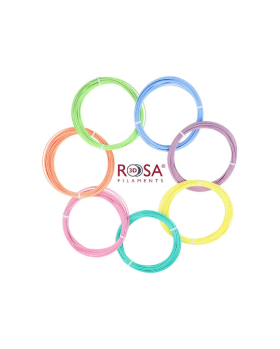 PEN PACK PASTEL PLA Starter 7 colours x 10m