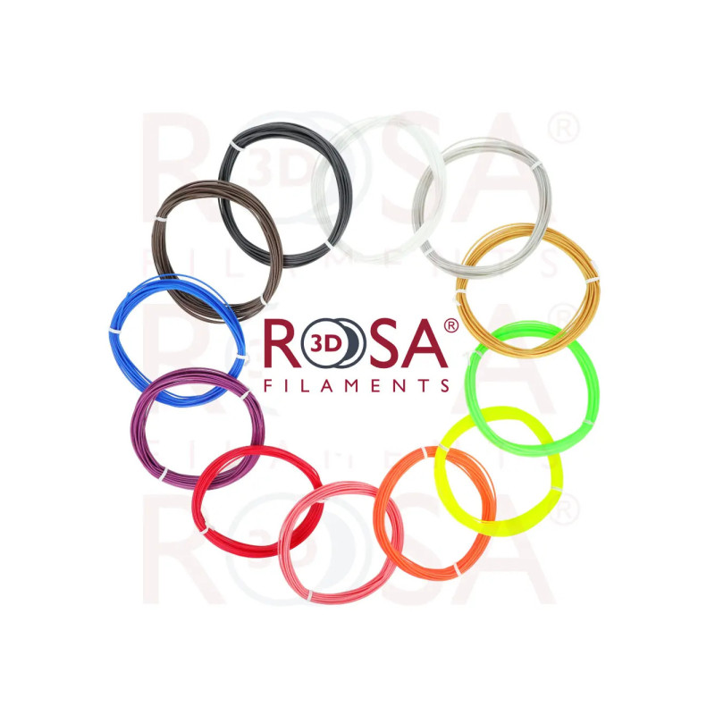 PEN PACK PLA  12 special colours x 10m