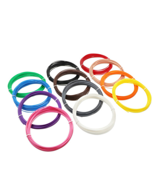 PEN PACK PLA 12 basic colours x 10m