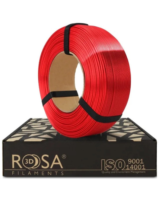FILAMENT 3D ReFill PLA-Silk Red 1