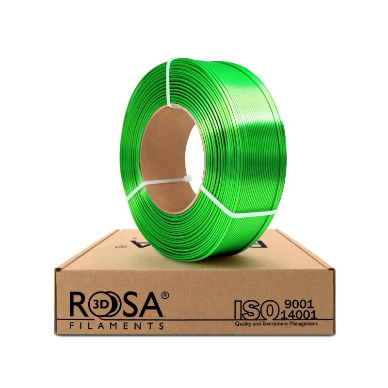 FILAMENT 3D ReFill PLA-Silk Green 1