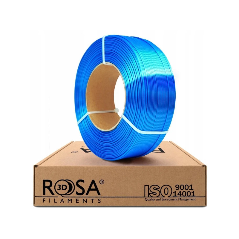 FILAMENT 3D ReFill PLA-Silk Blue 1