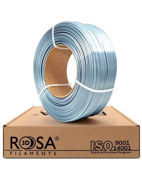 FILAMENT 3D ReFill PLA-Silk Silver 1