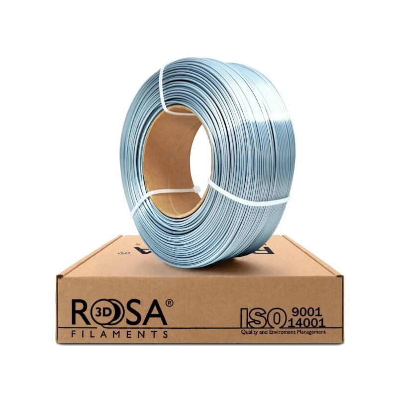 FILAMENT 3D ReFill PLA-Silk Silver 1
